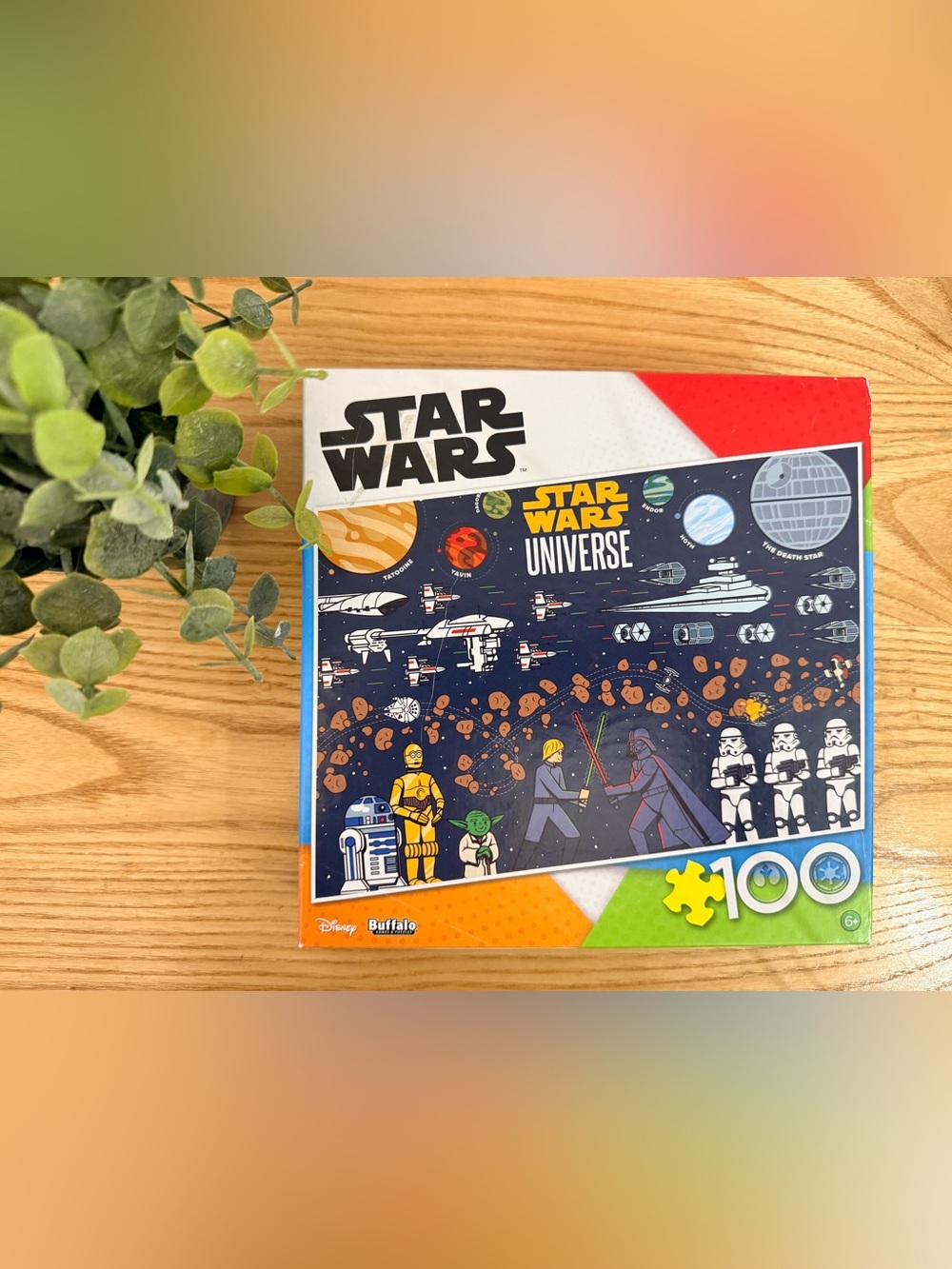 🌿10/$25 • Buffalo Games Disney 100-Piece Star Wars Universe Jigsaw Puzzle